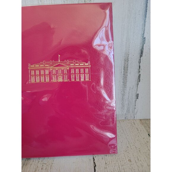 Large NEW‎ white house notebook red collectible journal - Picture 3 of 8